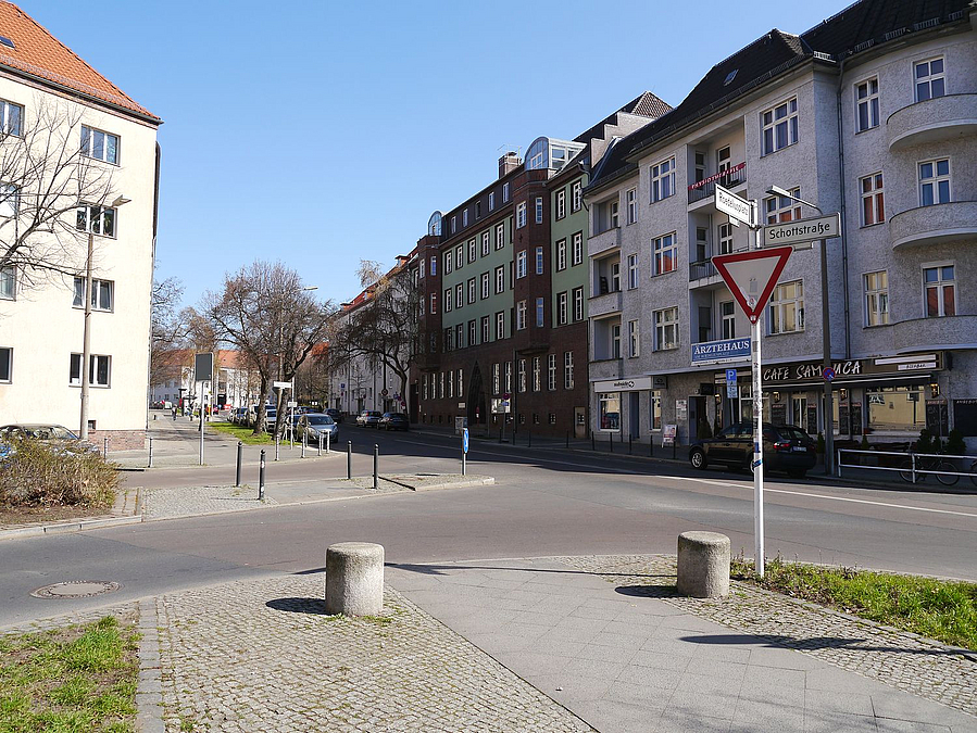 Straßeneinmündung