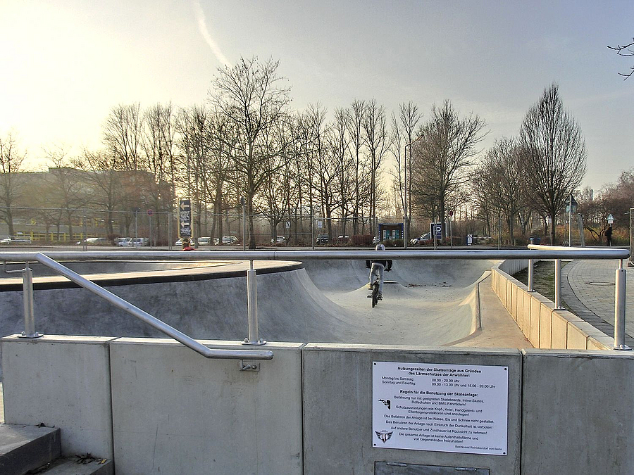 Die fertige Anlage im Dezember 2015