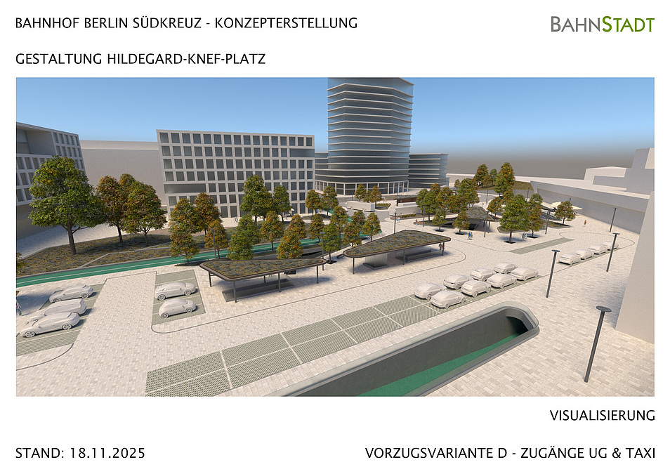 Visualisierung der Vorzugsvariante D