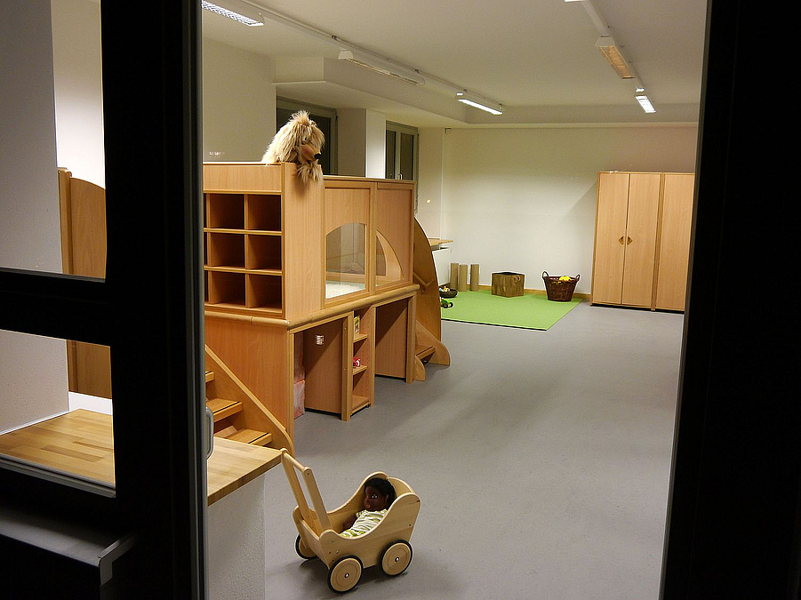 Gruppenraum mit direktem Zugang zur Terrasse