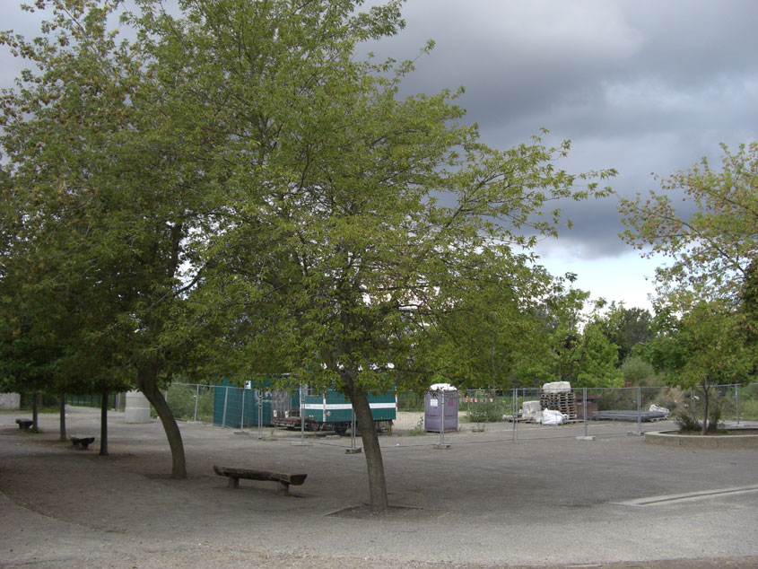Schulhof vor dem Umbau